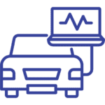 Icône de diagnostic automobile - Expertise en diagnostic de véhicules à l'EPAL
