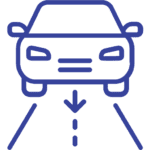 Icône de voiture sur route - Expertise en entretien de systèmes de direction à l'EPAL