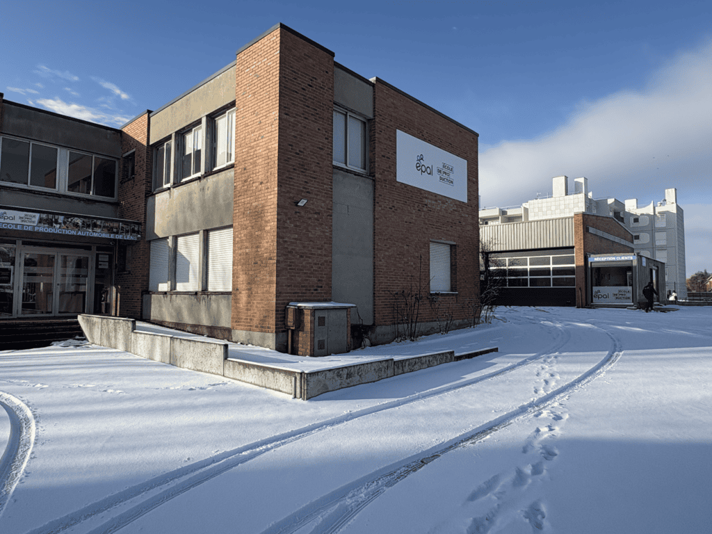 L'Epal sous la neige, bâtiment formation