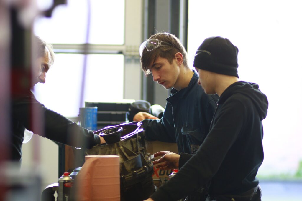 Jeunes en production